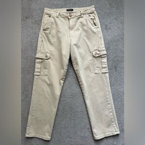 Prosperity Women’s Beige Cargo Pants‎ Size 29